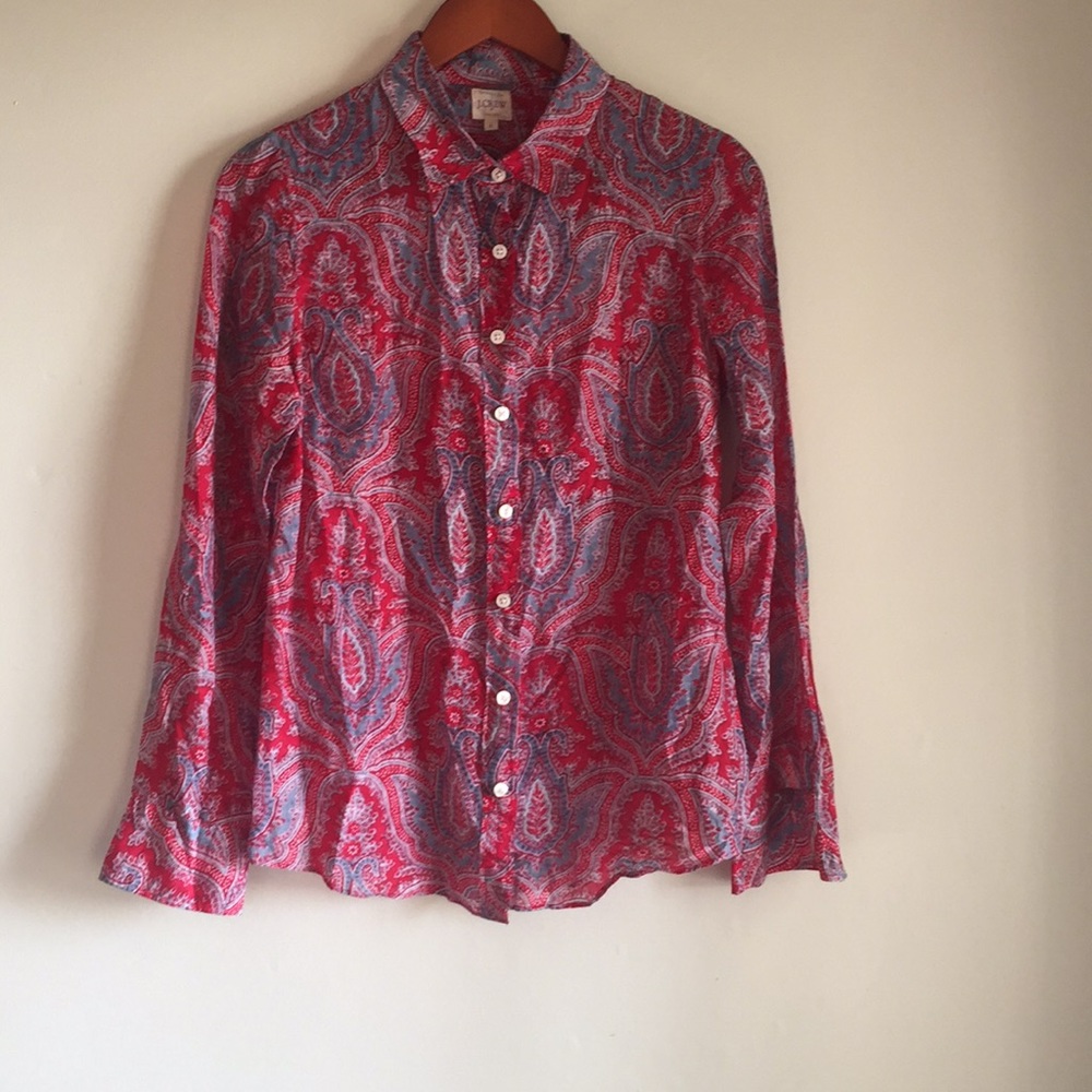 J Crew lightweight button down